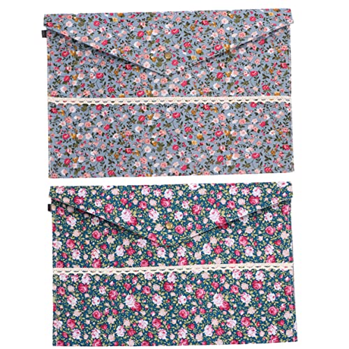 HOMSFOU 4 Stück Dokumentenmappe Teiliges aus Plüsch mit Buntem Blumenmuster Organizer für Büro Schule und Zuhause Leicht Tragbar für Wichtige Unterlagen Geschenkidee für Lehrer HOMSFOU 4 Stück Dokumentenmappe Teiliges aus Plüsch mit Buntem Blumenmuster Organizer für Büro Schule und Zuhause Leicht Tragbar für Wichtige Unterlagen Geschenkidee für Lehrer von HOMSFOU