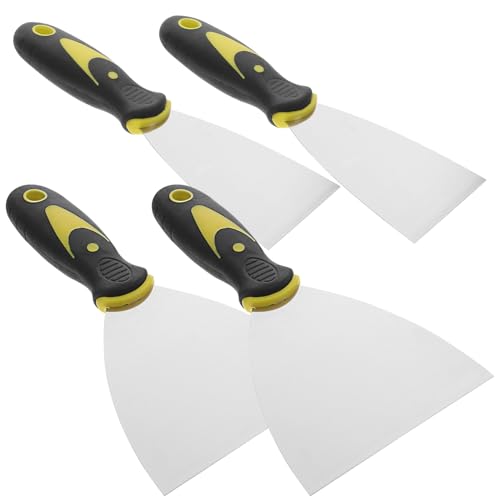 HOMSFOU 4 Stück Farbschaber Abzieher Wandaufkleber Kelle Tücher Schleifgerät Rasierer Eimerreiniger Dichtungsmopp Schleifpapier Füller Klebeziegel Klebriger HOMSFOU 4 Stück Farbschaber Abzieher Wandaufkleber Kelle Tücher Schleifgerät Rasierer Eimerreiniger Dichtungsmopp Schleifpapier Füller Klebeziegel Klebriger von HOMSFOU