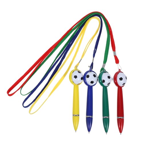 HOMSFOU 4 Stück Kugelschreiber Cartoon-schreibwaren-stift Fußball-goodie-bag-gefälligkeiten Fußball Stifte Schüler Stifte Scrapbooking-stifte Stifte Für Die Party Fußballgeschenke Plastik HOMSFOU 4 Stück Kugelschreiber Cartoon-schreibwaren-stift Fußball-goodie-bag-gefälligkeiten Fußball Stifte Schüler Stifte Scrapbooking-stifte Stifte Für Die Party Fußballgeschenke Plastik von HOMSFOU