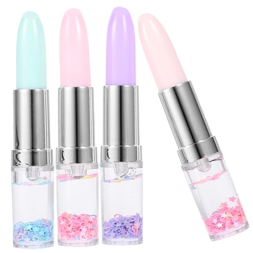 HOMSFOU 4 Stück Lippenstift Kugelschreiber Wasserbasierter Signature Pen für Bürobedarf Kreative Schreibwaren für Stilvolles Design Perfektes HOMSFOU 4 Stück Lippenstift Kugelschreiber Wasserbasierter Signature Pen für Bürobedarf Kreative Schreibwaren für Stilvolles Design Perfektes von HOMSFOU