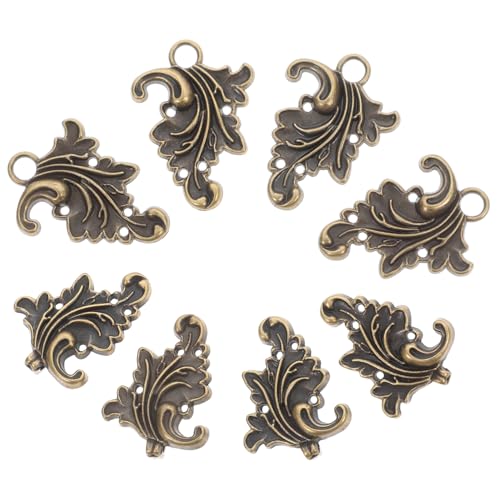 HOMSFOU 4 Stück Metallschnalle Cardigan-Verschluss chinesischer Knopf chinesische Verschlussknöpfe Schalclips für Damen Knopf mit chinesischem Knoten Dekorative Knöpfe Legierung Dark Green von HOMSFOU