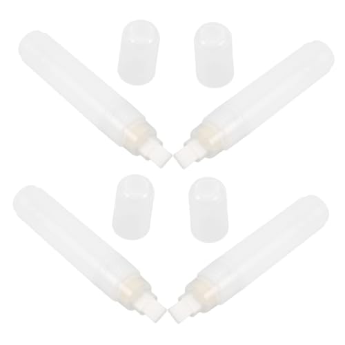 HOMSFOU 4 Stück Nachfüllbare Farbstifte Flachkopf Leere Marker Stifte Nachfüllbar für Öl Wasserfarben Kunst Holz Papier Zeichnen Robuste Markerhülle Auslaufsicher DIY Ink HOMSFOU 4 Stück Nachfüllbare Farbstifte Flachkopf Leere Marker Stifte Nachfüllbar für Öl Wasserfarben Kunst Holz Papier Zeichnen Robuste Markerhülle Auslaufsicher DIY Ink von HOMSFOU
