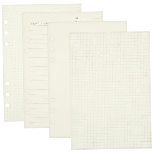 HOMSFOU 4 Stück Notizblock mit losen Blättern mehrere Papier Notizbücher Nachfüllung wieder auffüllbar Loseblattordner Losenblatt Notizbuch Planer nachfüllen nachfüllbarer Planerordner HOMSFOU 4 Stück Notizblock mit losen Blättern mehrere Papier Notizbücher Nachfüllung wieder auffüllbar Loseblattordner Losenblatt Notizbuch Planer nachfüllen nachfüllbarer Planerordner von HOMSFOU