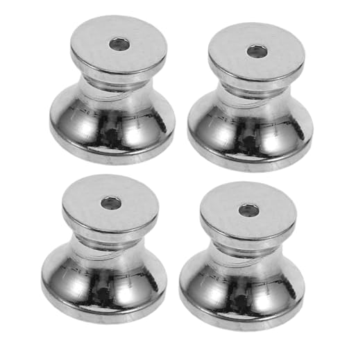 HOMSFOU 4 Stück Ohrstecker Verschluss Heavy Duty Ohrring Rücken mit Sicherem Locking Mechanismus für Schwere Ohrstecker Langlebig und Komfortabel Ersatz Ohrring Stopper für Damen und von HOMSFOU