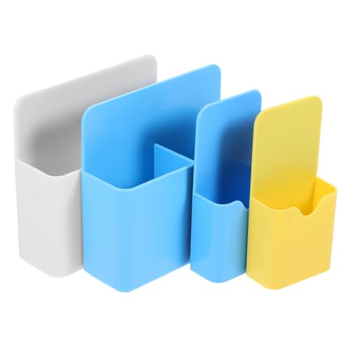 HOMSFOU 4 Stück Organizer für Whiteboard Kühlschrank und Bürobedarf Stabil und Sicher zur Aufbewahrung von Markern und Stiften für Home Office Schule und Küche HOMSFOU 4 Stück Organizer für Whiteboard Kühlschrank und Bürobedarf Stabil und Sicher zur Aufbewahrung von Markern und Stiften für Home Office Schule und Küche von HOMSFOU