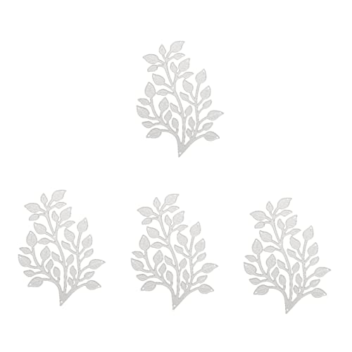HOMSFOU 4 Stück Prägemesser Stanzformen Kinderschablonen Scrapbooking Basteln Stanzungen Für Kartenherstellung Stanzschablonen Basteln Blätter Stanzformen Ausschnitt Hand von HOMSFOU
