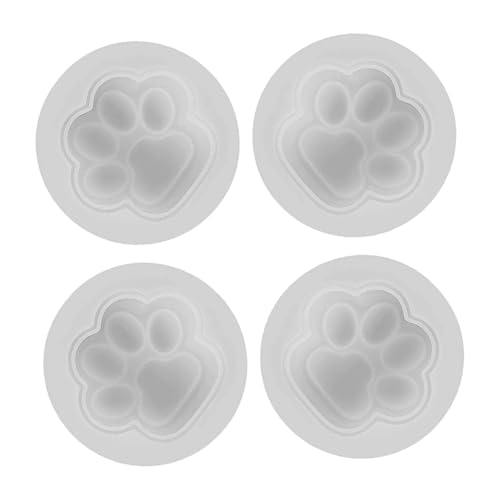 HOMSFOU 4 Stück Silikon-katzenpfoten-form Flexibel Wiederverwendbar für DIY Kerzen Seife Harz Basteln Realistische Kätzchenpfoten Gießform für Wachskerzen Aromaperlen HOMSFOU 4 Stück Silikon-katzenpfoten-form Flexibel Wiederverwendbar für DIY Kerzen Seife Harz Basteln Realistische Kätzchenpfoten Gießform für Wachskerzen Aromaperlen von HOMSFOU
