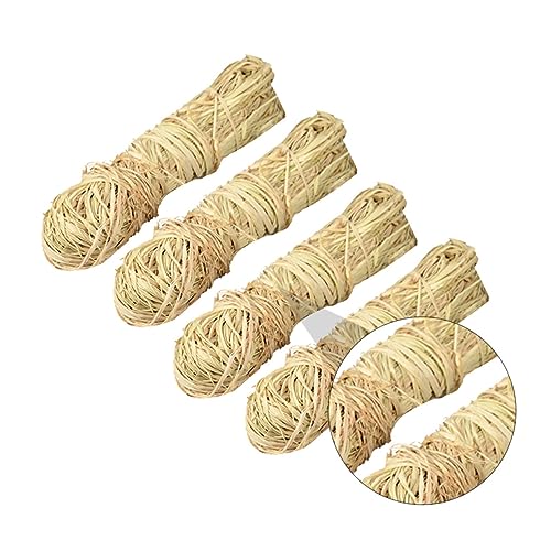 HOMSFOU 4 Stück Teiliges Raffia Bündel für Diy Kunsthandwerk Natürliche Raffiabänder für Dekoration und Verpackung für Partys und HOMSFOU 4 Stück Teiliges Raffia Bündel für Diy Kunsthandwerk Natürliche Raffiabänder für Dekoration und Verpackung für Partys und von HOMSFOU