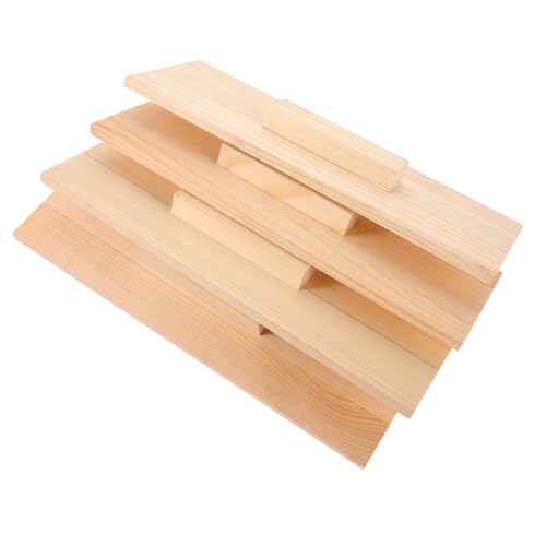HOMSFOU 4 Stück Teiliges Rechteckiges Seifenform Staubdichtem Rechteckigem Holzdeckel für DIY Handgemachte Seifen Schützt vor Verunreinigungen und Sorgt für Glatte Oberflächen Beim HOMSFOU 4 Stück Teiliges Rechteckiges Seifenform Staubdichtem Rechteckigem Holzdeckel für DIY Handgemachte Seifen Schützt vor Verunreinigungen und Sorgt für Glatte Oberflächen Beim von HOMSFOU