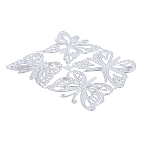 HOMSFOU 4 Stück Teiliges Schmetterlings Stanzformen Hochwertigem Kohlenstoffstahl für Diy Scrapbooking Albumgestaltung und Fotoalben für Bastelprojekte HOMSFOU 4 Stück Teiliges Schmetterlings Stanzformen Hochwertigem Kohlenstoffstahl für Diy Scrapbooking Albumgestaltung und Fotoalben für Bastelprojekte von HOMSFOU