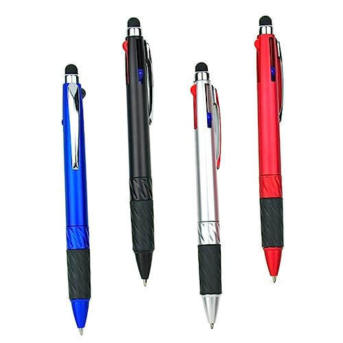 HOMSFOU 4 Stück Teiliges Set Farbwechselnder Kugelschreiber mit Touchscreen Stift Praktische Farben Rotation für Büro und Schule für Meetings und Reisen HOMSFOU 4 Stück Teiliges Set Farbwechselnder Kugelschreiber mit Touchscreen Stift Praktische Farben Rotation für Büro und Schule für Meetings und Reisen von HOMSFOU