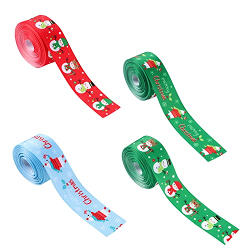 HOMSFOU 4 Stück Teiliges Weihnachts Geschenkband pro Farblich Gemischte Schleifen aus Hochwertigem Dickes Glattes Material Wiederverwendbar für Festliche Geschenkverpackung und Dekoration HOMSFOU 4 Stück Teiliges Weihnachts Geschenkband pro Farblich Gemischte Schleifen aus Hochwertigem Dickes Glattes Material Wiederverwendbar für Festliche Geschenkverpackung und Dekoration von HOMSFOU