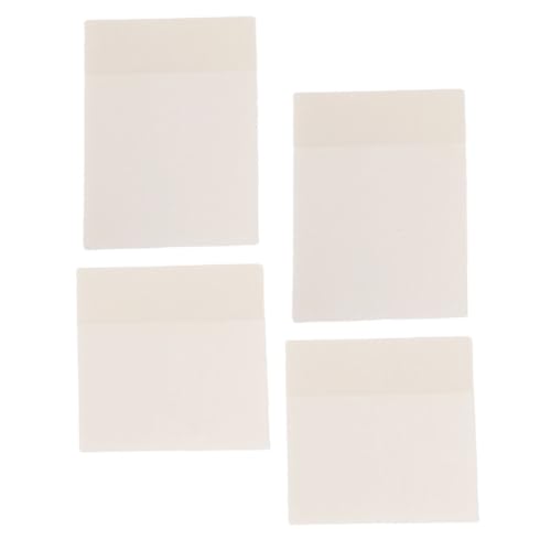 HOMSFOU 4 Stück Transparente Memo Notizen Selbstklebende Erinnerungssticker für Büro Schule und Zuhause und Vielseitig Einsetzbar HOMSFOU 4 Stück Transparente Memo Notizen Selbstklebende Erinnerungssticker für Büro Schule und Zuhause und Vielseitig Einsetzbar von HOMSFOU