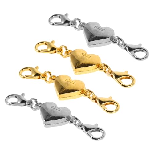 HOMSFOU 4 Stück Zubehör Für Magnetschnallenzubehör Verschlüsse Schlüssel Hummerschere Schmuck Magnetverschluss Selber Machen Magnetischer Verschluss Magnet-kettenverschluss Legierung HOMSFOU 4 Stück Zubehör Für Magnetschnallenzubehör Verschlüsse Schlüssel Hummerschere Schmuck Magnetverschluss Selber Machen Magnetischer Verschluss Magnet-kettenverschluss Legierung von HOMSFOU