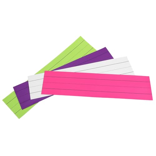 HOMSFOU 4 Stück magnetische Haftnotizen trocken abwischbare Satzstreifen Magnetische, trocken abwischbare Tafel Klassenzimmermagnete für Whiteboard Magnetstreifen für Whiteboard Kunstharz von HOMSFOU