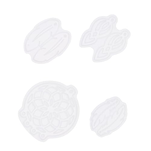 HOMSFOU 4 Stücke Teiliges Silikonform Wiederverwendbare Diy Gießform für Kreative Bastelprojekte Geeignet für Jugendliche und Bastelliebhaber HOMSFOU 4 Stücke Teiliges Silikonform Wiederverwendbare Diy Gießform für Kreative Bastelprojekte Geeignet für Jugendliche und Bastelliebhaber von HOMSFOU