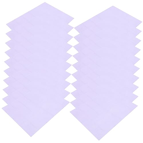 HOMSFOU 40 Blatt Bunte Origami Papiere Doppelseitige Bastelpapiere für Dünne Diy Faltpapiere für Papierfaltkunst Hellviolett von HOMSFOU