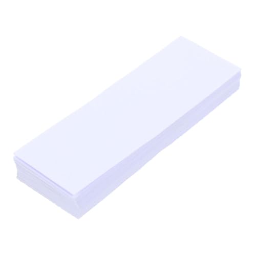 HOMSFOU 40 Sätze Transparente Selbstklebende PVC Etikettenhalter mit Weißen Einlegekarten Klare Aufbewahrungstaschen für Regale Aktenordner Vielseitig für Büro Lager Einzelhandel von HOMSFOU