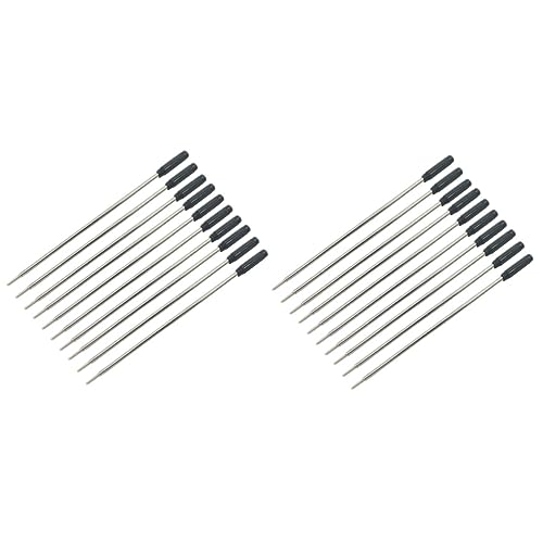 HOMSFOU 40 Stück Kugelschreiber Minen für Cross Pen Metall Nachfüllungen mit Schwarzer Glatt und Zuverlässig für Vielseitiges Schreiben HOMSFOU 40 Stück Kugelschreiber Minen für Cross Pen Metall Nachfüllungen mit Schwarzer Glatt und Zuverlässig für Vielseitiges Schreiben von HOMSFOU