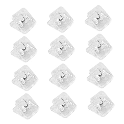 HOMSFOU 40 Stück Kunststoff Büroklammern Quadratisch Transparent Kleine Papierclips für Dokumentenorganisation Vielseitige Aktenklammern für Schule Büro und Rechnungsablage Platzsparende HOMSFOU 40 Stück Kunststoff Büroklammern Quadratisch Transparent Kleine Papierclips für Dokumentenorganisation Vielseitige Aktenklammern für Schule Büro und Rechnungsablage Platzsparende von HOMSFOU