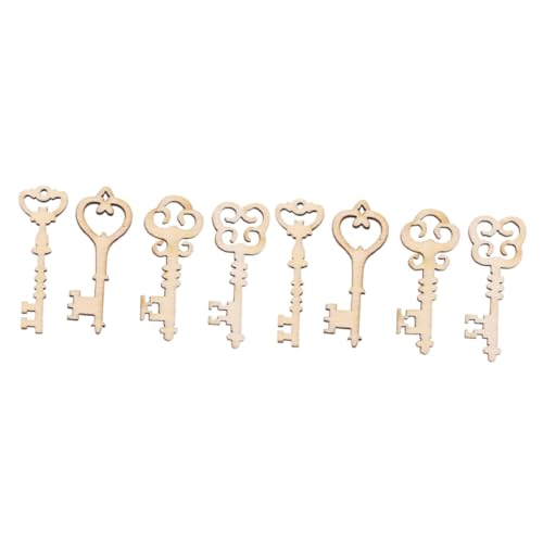 HOMSFOU 40 Stück Teiliges Handgefertigte Holzschlüssel Natürlichem Holz Leichte Scrapbooking und Bastel Accessoires Dekoration für Schmuck Kleidung Taschen und Zuhause für DIY Projekte HOMSFOU 40 Stück Teiliges Handgefertigte Holzschlüssel Natürlichem Holz Leichte Scrapbooking und Bastel Accessoires Dekoration für Schmuck Kleidung Taschen und Zuhause für DIY Projekte von HOMSFOU