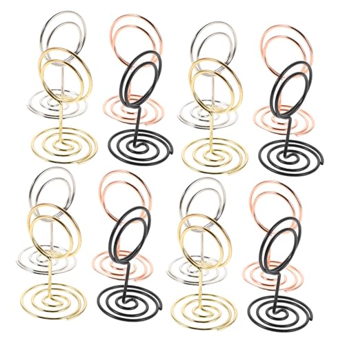 HOMSFOU 40 Stück Teiliges Metall Place Card Holder mit Starkem Clip Kleine Tischkartenhalter für Hochzeit Party Büro Vielseitig Einsetzbar Stabiler Fotohalter für Memo Namenskarten HOMSFOU 40 Stück Teiliges Metall Place Card Holder mit Starkem Clip Kleine Tischkartenhalter für Hochzeit Party Büro Vielseitig Einsetzbar Stabiler Fotohalter für Memo Namenskarten von HOMSFOU
