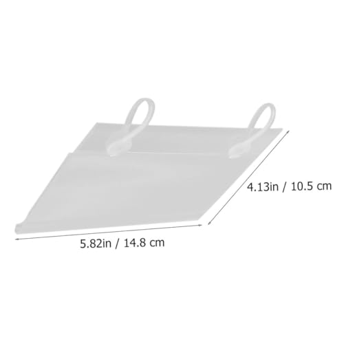 HOMSFOU 40 Stück Teiliges Transparentes Preisschildhalter aus PVC Installieren Schutzfunktion für Etiketten Geeignet für Supermarktregale und Warenpräsentation HOMSFOU 40 Stück Teiliges Transparentes Preisschildhalter aus PVC Installieren Schutzfunktion für Etiketten Geeignet für Supermarktregale und Warenpräsentation von HOMSFOU