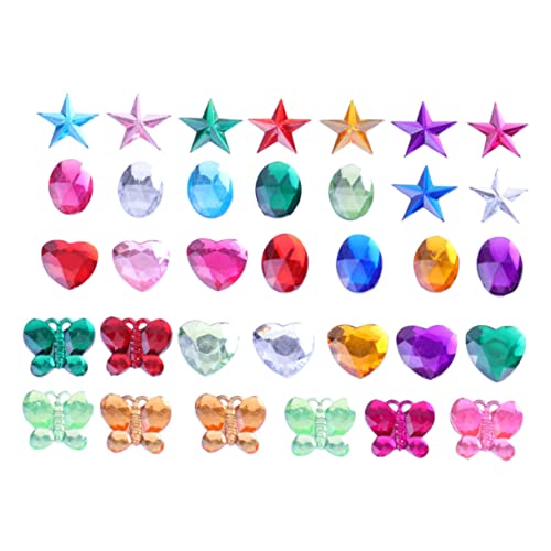 HOMSFOU 400 Stück Bunte Acryl Strassaufkleber Diy Sticker für Kindergartenkunst Kreative Bastelmaterialien zur Dekoration von Handys Einladungen und Mehr Gemischter Stil HOMSFOU 400 Stück Bunte Acryl Strassaufkleber Diy Sticker für Kindergartenkunst Kreative Bastelmaterialien zur Dekoration von Handys Einladungen und Mehr Gemischter Stil von HOMSFOU