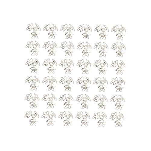 HOMSFOU 400 Stück Diy Schmuckzubehör Dreiblättrige Hohlgeblümte Accessoires Ohrring Material Silber Vielseitige Bastelmaterialien für Armbänder Schlüsselanhänger und Mehr HOMSFOU 400 Stück Diy Schmuckzubehör Dreiblättrige Hohlgeblümte Accessoires Ohrring Material Silber Vielseitige Bastelmaterialien für Armbänder Schlüsselanhänger und Mehr von HOMSFOU