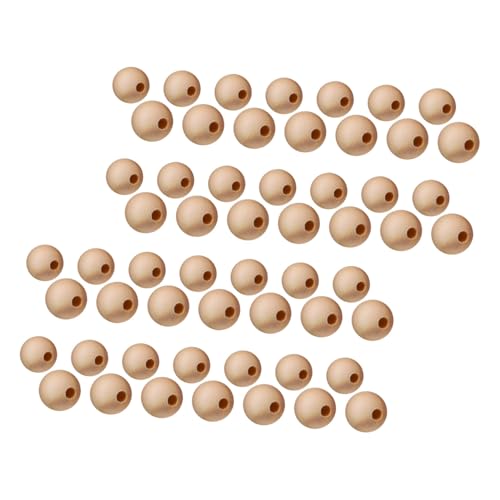 HOMSFOU 400 Stück Handbestickt runde lose Holzperlen Perlen für Schmuckhersteller unvollendete runde Holzkugeln Perlen mit Loch Holzperlen für Handwerk hölzern Beige HOMSFOU 400 Stück Handbestickt runde lose Holzperlen Perlen für Schmuckhersteller unvollendete runde Holzkugeln Perlen mit Loch Holzperlen für Handwerk hölzern Beige von HOMSFOU