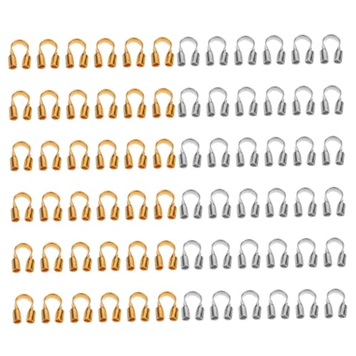 HOMSFOU 400 Stück Kupfer Schmuckverbinder U Förmige Drahtschutzbügel Fadenschutz für Halsketten Armbänder Ohrringe DIY Schmuckherstellung Bastelzubehör Langlebig und Einfach zu Montieren HOMSFOU 400 Stück Kupfer Schmuckverbinder U Förmige Drahtschutzbügel Fadenschutz für Halsketten Armbänder Ohrringe DIY Schmuckherstellung Bastelzubehör Langlebig und Einfach zu Montieren von HOMSFOU