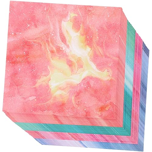 HOMSFOU 400Blätter Aquarell Origami Papier DIY Faltpapier für Quadratisch für Bastelprojekte Scrapbooking und Dekoration HOMSFOU 400Blätter Aquarell Origami Papier DIY Faltpapier für Quadratisch für Bastelprojekte Scrapbooking und Dekoration von HOMSFOU