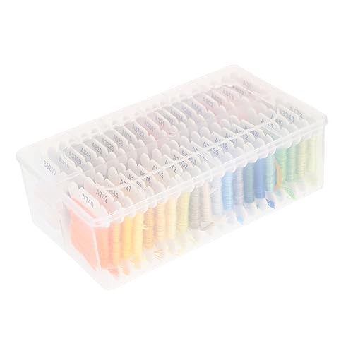 HOMSFOU 40Rollen Stickfaden mit Aufbewahrungsbox Baumwollfaden für Stickerei DIY Nähprojekte und Kunsthandwerk für Anfänger und Profis HOMSFOU 40Rollen Stickfaden mit Aufbewahrungsbox Baumwollfaden für Stickerei DIY Nähprojekte und Kunsthandwerk für Anfänger und Profis von HOMSFOU