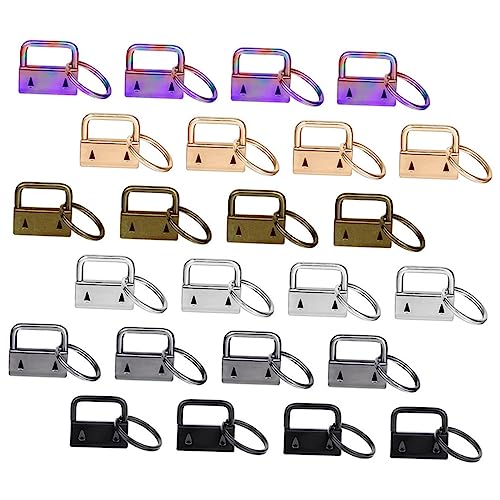 HOMSFOU 42 Stück Teiliges Schlüsselanhänger Handgelenkband mit Metallverschluss für Diy Bastelarbeiten für Taschen Gürtel und Schlüsselringe Langlebig und Vielseitig Einsetzbar HOMSFOU 42 Stück Teiliges Schlüsselanhänger Handgelenkband mit Metallverschluss für Diy Bastelarbeiten für Taschen Gürtel und Schlüsselringe Langlebig und Vielseitig Einsetzbar von HOMSFOU