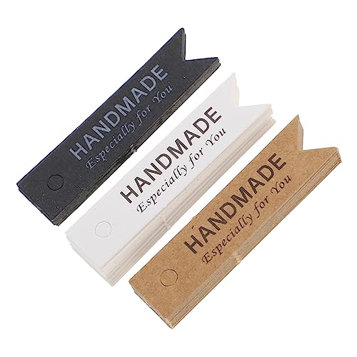 HOMSFOU 45Stücke DIY Kerzenetiketten Dekorative Kraftpapier Tags für Aromatherapie Praktische und Hängedekorationen und Kraftpapier von HOMSFOU