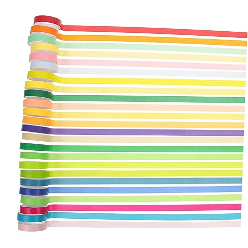 HOMSFOU 48 Rollen Buntes Washi Tape Dekorative Klebebänder für Scrapbooking Tagebuchgestaltung und Diy Handwerk Vielseitig Einsetzbar und Kreativ für Bastelfans von HOMSFOU
