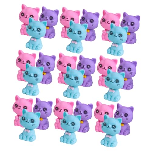 HOMSFOU 48 Stück Kawaii Radiergummis für Cartoon Katzen Radierer Bulk Eraser Niedliche Tierform für Schule Büro und Kreative Aktivitäten HOMSFOU 48 Stück Kawaii Radiergummis für Cartoon Katzen Radierer Bulk Eraser Niedliche Tierform für Schule Büro und Kreative Aktivitäten von HOMSFOU