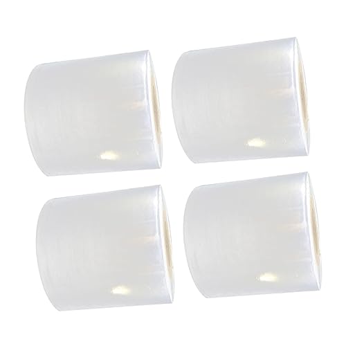 HOMSFOU 4Stücke Pe Verpackungsfolie Umweltfreundliche Transparente Stretch Schrumpffolie Lösung Verpacken von Paletten Koffern und Zerbrechlichen von HOMSFOU