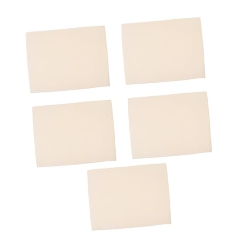 HOMSFOU 5 Blätter Blanko Ölgemälde Baumwolle Diy Malstoff für Öl und Acrylfarben für Hobbykünstler ohne HOMSFOU 5 Blätter Blanko Ölgemälde Baumwolle Diy Malstoff für Öl und Acrylfarben für Hobbykünstler ohne von HOMSFOU