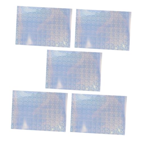 HOMSFOU 5 Blätter Wasserfestes Fotopapier Buntes Druckpapier für Tintenstrahldrucker Reflektierendes Papier für Basteln und Fotos für Schule und Büro von HOMSFOU