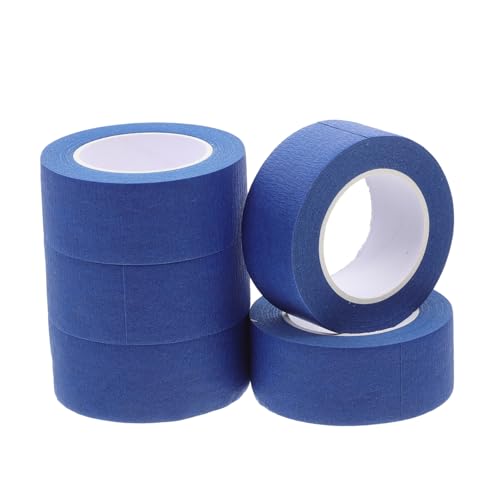 HOMSFOU 5 Rollen Abdeckband doppelseitiges klebeband DIY Klebeband breites Klebeband Blau weißes Malerband Farbband Künstlerband für Aquarellpapier Schaber malen strukturiertes Papier HOMSFOU 5 Rollen Abdeckband doppelseitiges klebeband DIY Klebeband breites Klebeband Blau weißes Malerband Farbband Künstlerband für Aquarellpapier Schaber malen strukturiertes Papier von HOMSFOU