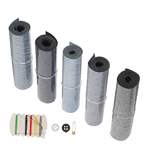 HOMSFOU 5 Rollen Bügel Patches Patches für Kleidung Diy Reparatur Vielseitige Applikationen für Taschen und Bekleidung Teiliges Verschiedenen Farben von HOMSFOU