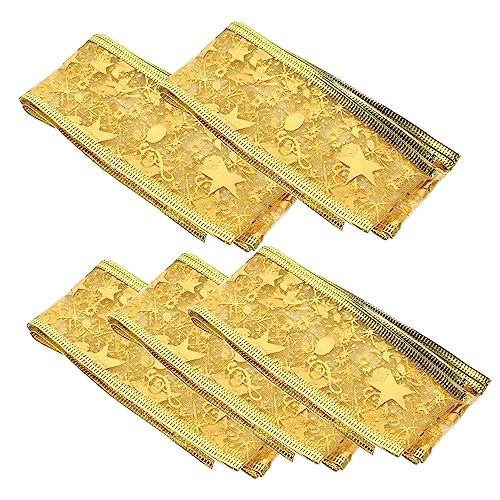 HOMSFOU 5 Rollen DIY -Handwerksband Verpackung Kräuselband für Eisstockschießen Blau Weihnachten Geschenkband elegante Bänder farbiges Band kreative Bänder Wickelband Polyester HOMSFOU 5 Rollen DIY -Handwerksband Verpackung Kräuselband für Eisstockschießen Blau Weihnachten Geschenkband elegante Bänder farbiges Band kreative Bänder Wickelband Polyester von HOMSFOU
