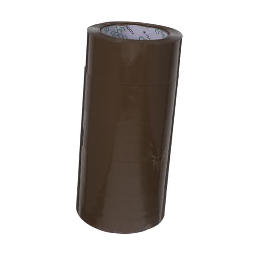 HOMSFOU 5 Rollen Verpackungsband Yards Starkes Klebeband für Versand und Bürobedarf Braunes Packband für Sicheres Verpacken von HOMSFOU