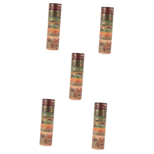 HOMSFOU 5 Sätze Ästhetisches Washi-tape Klebeband Für Scrapbooking Farbe Zeitschriftenzubehör Scrapbooking Washi Tape Kawaii Washi-klebeband Flüsterpapier 6 Rollen * 5 HOMSFOU 5 Sätze Ästhetisches Washi-tape Klebeband Für Scrapbooking Farbe Zeitschriftenzubehör Scrapbooking Washi Tape Kawaii Washi-klebeband Flüsterpapier 6 Rollen * 5 von HOMSFOU