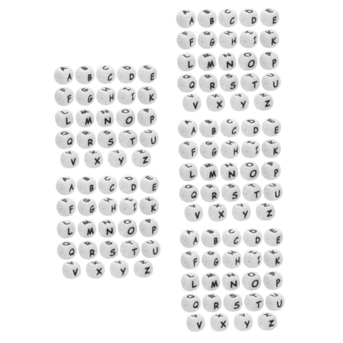 HOMSFOU 5 Sätze Alphabet Perlen Halskettenherstellung Bastelbedarf Farbige Alphabet Anhänger In Großen Mengen Für Hübsche Kleine Farbige Buchstabenperlen 26 Stücke * 5 HOMSFOU 5 Sätze Alphabet Perlen Halskettenherstellung Bastelbedarf Farbige Alphabet Anhänger In Großen Mengen Für Hübsche Kleine Farbige Buchstabenperlen 26 Stücke * 5 von HOMSFOU
