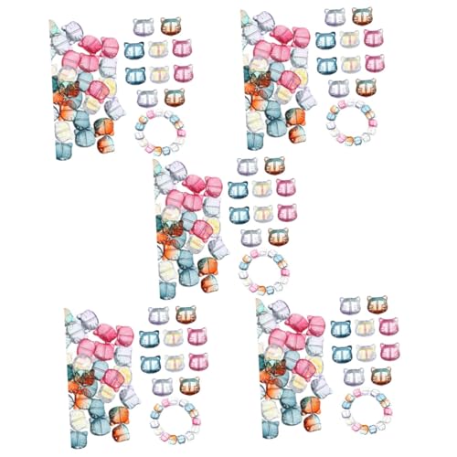 HOMSFOU 5 Sätze Armband Glasperlen Katzenperlen Halskette Bastelperlen Katzenanhänger Perlen Für Armbänder Katzen Tierkopfperlen Katzenkopfperlen Kätzchenperlen Katzenform 50 Stück * 5 HOMSFOU 5 Sätze Armband Glasperlen Katzenperlen Halskette Bastelperlen Katzenanhänger Perlen Für Armbänder Katzen Tierkopfperlen Katzenkopfperlen Kätzchenperlen Katzenform 50 Stück * 5 von HOMSFOU
