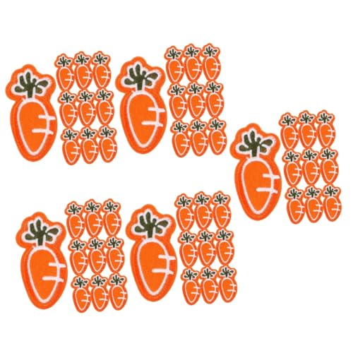 HOMSFOU 5 Sätze Austauschbare Eisenflecken Für Bestickt Karotten Kleidung Lustig Kleider Dekorative Fellflecken Cartoon-mantel-patches Kleine Fellflecken Hutflecken Vlies 10 Stück * 5 HOMSFOU 5 Sätze Austauschbare Eisenflecken Für Bestickt Karotten Kleidung Lustig Kleider Dekorative Fellflecken Cartoon-mantel-patches Kleine Fellflecken Hutflecken Vlies 10 Stück * 5 von HOMSFOU