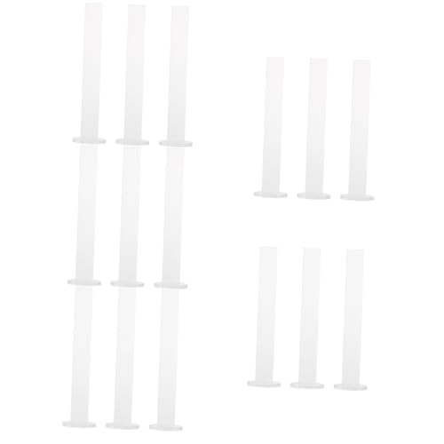 HOMSFOU 5 Sätze Bandhalter Klebeband Anzeige Veranstalter Stand Bandlagerregal Regale Ausstellen Washi-tape-halter Bandorganisatoren Tape-display-rack Acryl 3 Stück * 5 von HOMSFOU