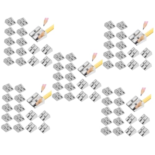 HOMSFOU 5 Sätze Bleistiftspitzer Aus Aluminiumlegierung Kompakter Bleistiftschärfer Manueller Bleistiftspitzer Anspitzer Bürobedarf Bürodesk -zubehör 20 Stück * 5 HOMSFOU 5 Sätze Bleistiftspitzer Aus Aluminiumlegierung Kompakter Bleistiftschärfer Manueller Bleistiftspitzer Anspitzer Bürobedarf Bürodesk -zubehör 20 Stück * 5 von HOMSFOU